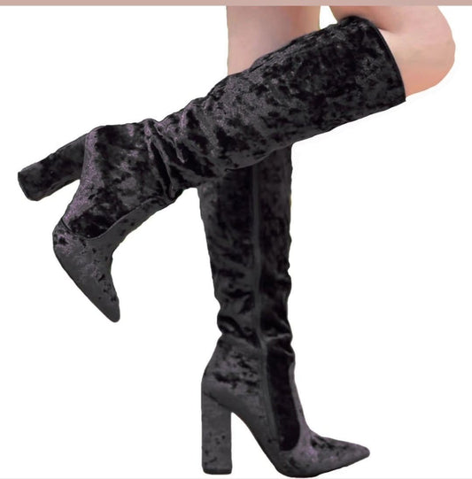 Stivaletto camoscio