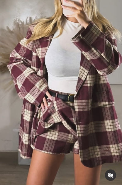 Coordinato tartan