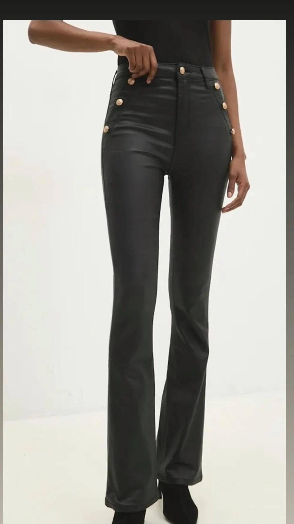 Pantalone similpelle