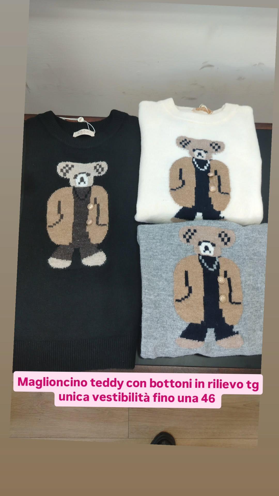 Maglioncino teddy