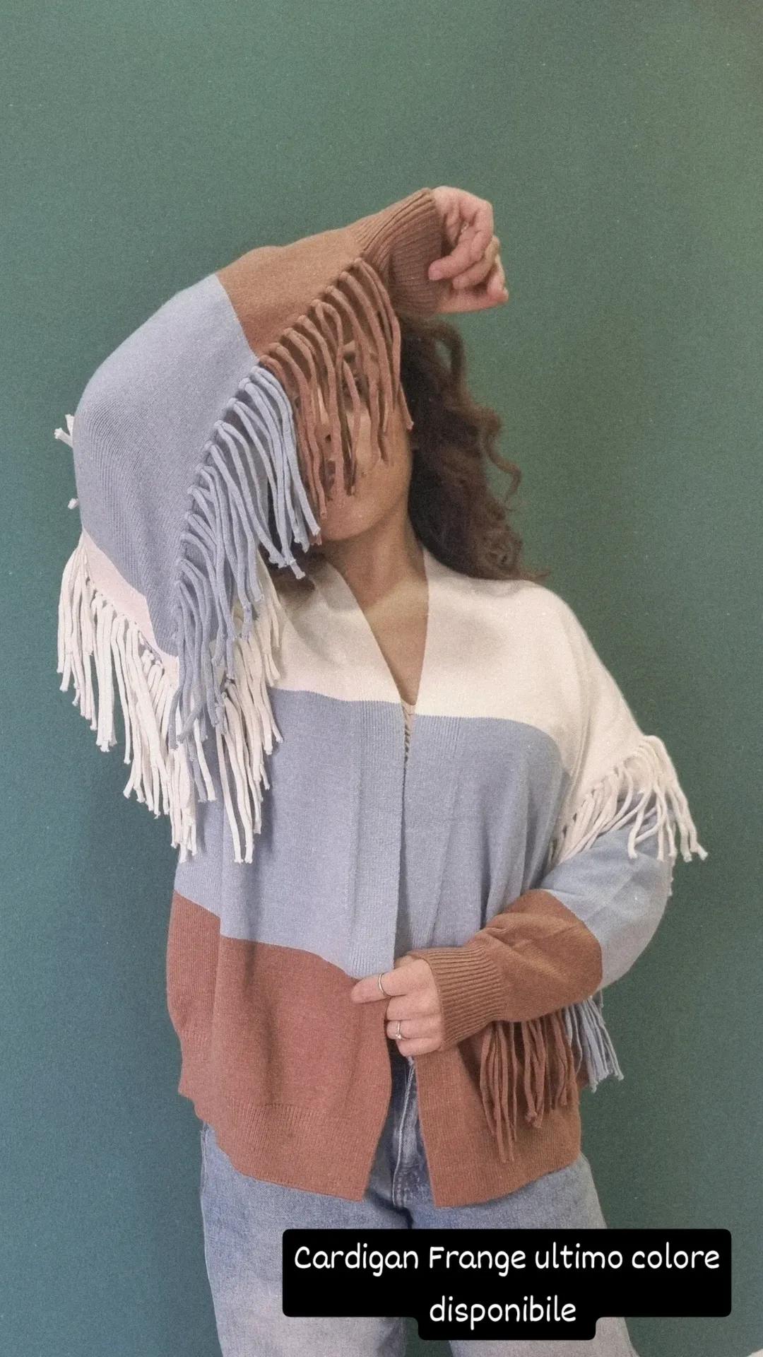 Maglioncino frange